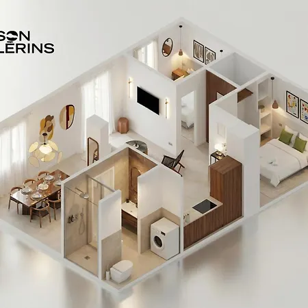 Magnifique 3 Pieces - Proximite Place Des Lices Avec Parking - Maison Lerins شقة