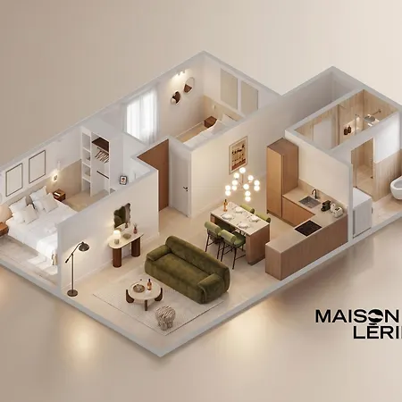 Appartement Magnifique 3 Pieces - Proximite Place Des Lices Avec Parking - Maison Lerins *